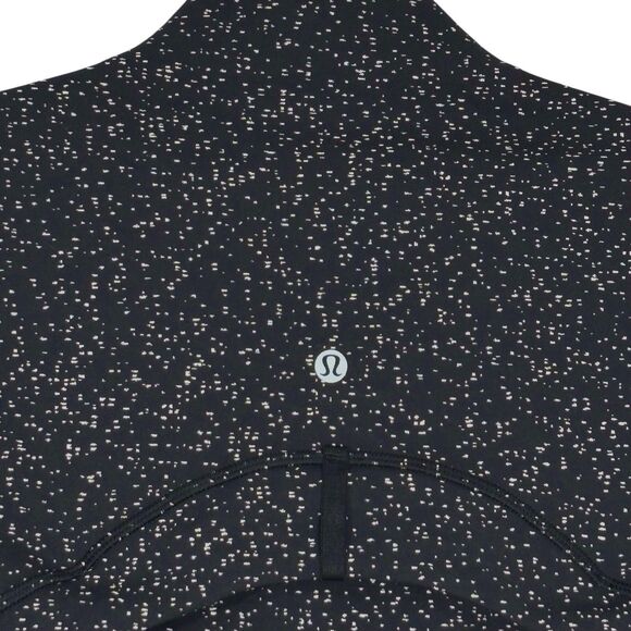 Lululemon Define Jacket Women's Size 6 Magnetized Jacquard Black White Full Zip - Picture 5 of 8